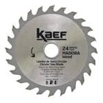 Disco Serra Madeira 24 dentes 7" Kaef